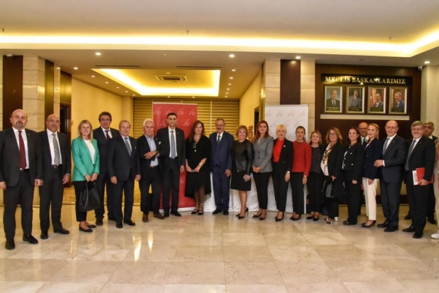 Yönetici kadınlardan GSO’ya ziyaret