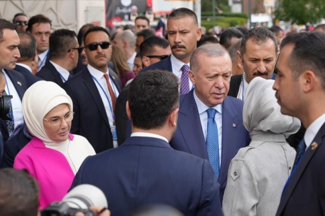 Cumhurbaşkanı Erdoğan Türkevi’ne geldi