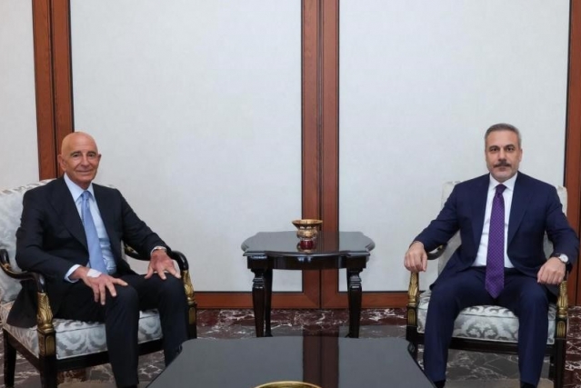 Bakan Fidan, ABD Büyükelçisi Barrack ve Trump’ın Kıdemli Danışmanı Gorka’yı kabul etti
