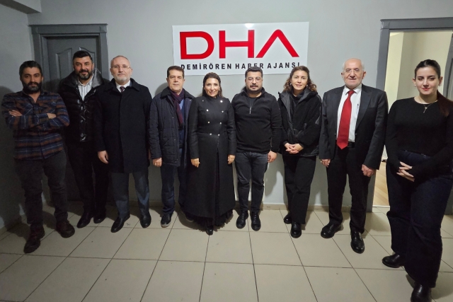 Başkan Ay, “Bu bölgede gazetecilik yapmak kolay değil”