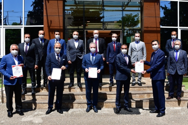 Gaziantep OSB’ye güvenli hizmet belgesi