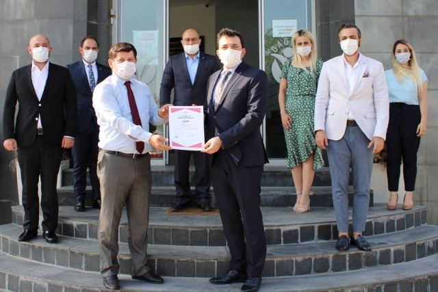 GAGİAD, TSE Covid-19 güvenli hizmet belgesini alan ilk dernek oldu