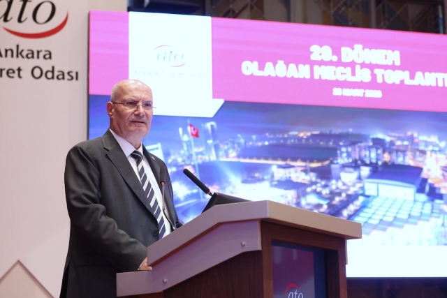 ATO BAŞKANI BARAN, DÜNYA GÜNDEMİNE İLİŞKİN DEĞERLENDİRMELERDE BULUNDU…