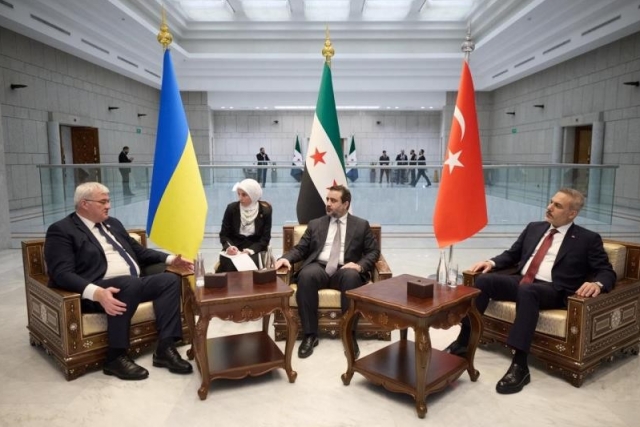 Dışişleri Bakanı Fidan, Suriyeli ve Ukraynalı mevkidaşları ile üçlü görüşme gerçekleştirdi