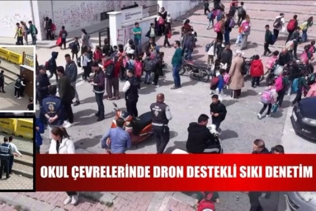 Gaziantep’te okul çevrelerinde güvenlik önlemi