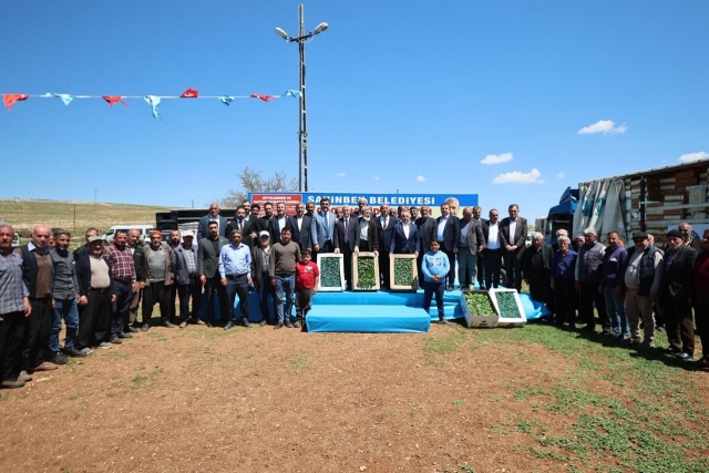 ŞAHİNBEY BELEDİYESİ’NDEN ÇİFTÇİLERE 53 MİLYON’DAN FAZLA FİDE