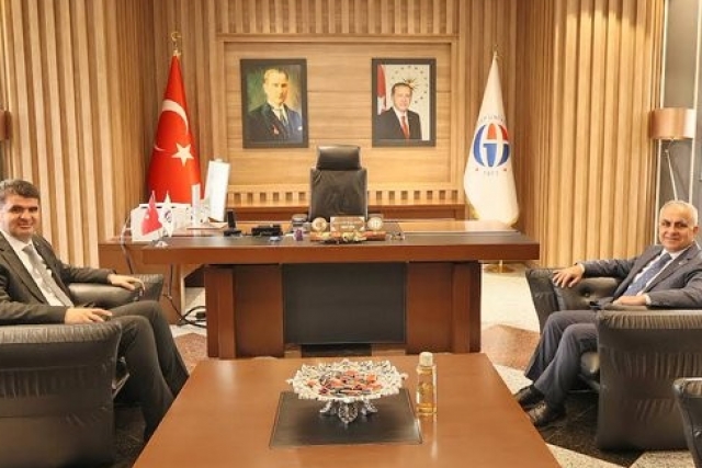 KİLİS VALİSİ ÖMER KALAYLI’DAN REKTÖR PROF. DR. SAİT MESUT DOĞAN’A ZİYARET