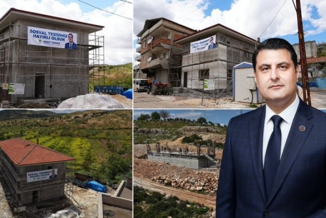 Şehitkamil’den 3 mahalleye sosyal tesis