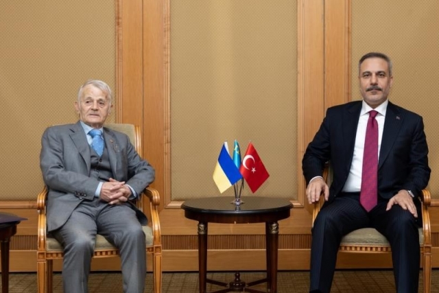 Fidan’dan Kırım Tatarlarıyla Kritik Görüşme
