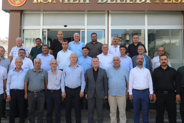 Nizip muhtarlarından Başkan Doğan’a ziyaret: “Birlikte düşünüyor, birlikte üretiyoruz”