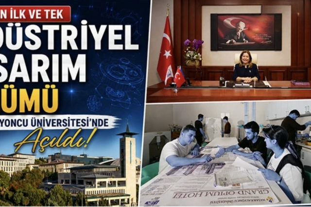 Bölgenin ilk ve tek Endüstriyel Tasarım Bölümü Hasan Kalyoncu Üniversitesi’nde açıldı