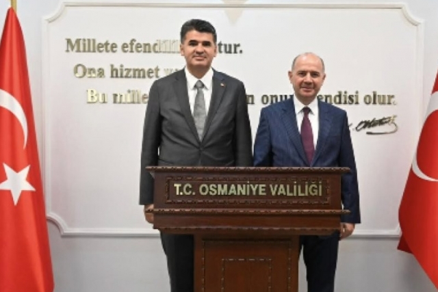 Kilis Valisi Ömer Kalaylı’dan Osmaniye Valiliği’ne Ziyaret
