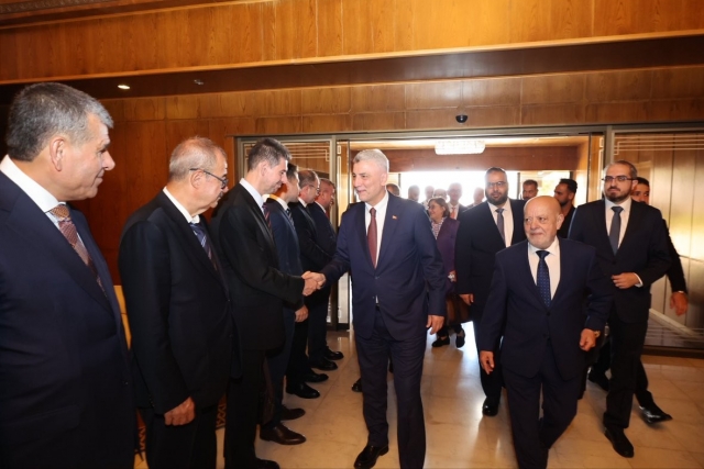Ticaret Bakanı Ömer Bolat, Suriye Ekonomi ve Sanayi Bakanı Eş-Şaar İle Bir Araya Geldi