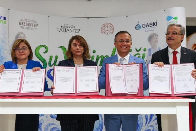 Gaziantep'te "Su Verimliliği Seferberliği" protokolü imzalandı