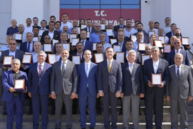 NTO’ya Anlamlı Teşekkür Plaketi