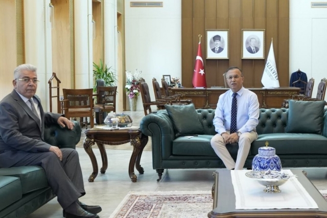 NTO Başkanı Mehmet Özyurt’tan Gaziantep Valisi Kemal Çeber’e Ziyaret
