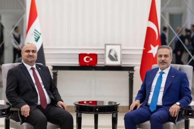 Bakan Fidan, Irak Devlet Bakanı Ağaoğlu ile bir araya geldi