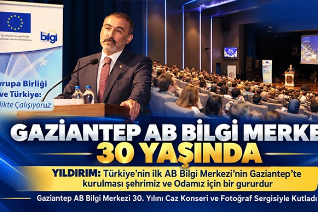 Gaziantep AB Bilgi Merkezi 30. Yılını Caz Konseri Ve Fotoğraf Sergisiyle Kutladı