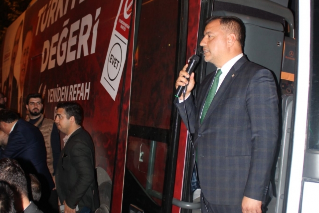 Refah Gaziantep Milletvekili adaylarını Merveşehir bağrına bastı