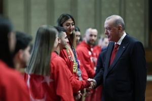 Cumhurbaşkanı Erdoğan: "Sporda da Türkiye Yüzyılı hedeflerimize ulaşmak için büyük bir çaba harcıyoruz"