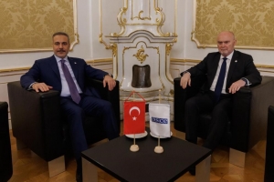 Bakan Fidan, AGİT Genel Sekreteri Sinirlioğlu ile görüştü