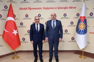 REKTÖR DOĞAN’DAN KSÜ REKTÖRÜ AK’A HAYIRLI OLSUN ZİYARETİ