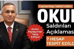 Gaziantep’te Okul Saldırılarına Karşı Güvenlik Önlemleri Üst Düzeyde: 7 Hesap Tespit Edildi