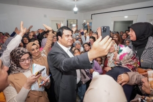 BAŞKAN YILMAZ KADINLARLA BULUŞTU