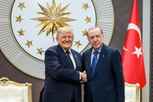 Beyaz Saray, Trump ile Cumhurbaşkanı Erdoğan’ın fotoğrafını paylaştı