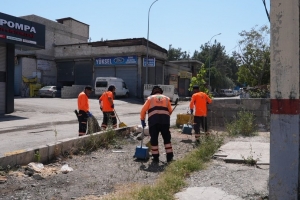 ŞEHİTKAMİL’DEN KÜSGET'TE KAPSAMLI TEMİZLİK SEFERBERLİĞİ