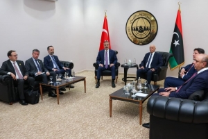 Dışişleri Bakanı Fidan, Temsilciler Meclisi Başkanı Salih ile bir araya geldi