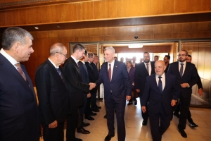 Ticaret Bakanı Ömer Bolat, Suriye Ekonomi ve Sanayi Bakanı Eş-Şaar İle Bir Araya Geldi