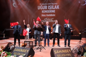 Şahinbey’de zaferin coşkusu şarkılarla taçlandı