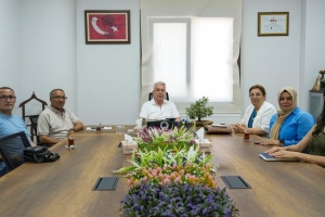 Mevlana MTAL Müdürü Kıymet Taş’tan Özyurt’a Ziyaret