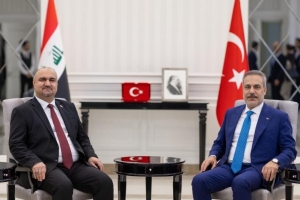 Bakan Fidan, Irak Devlet Bakanı Ağaoğlu ile bir araya geldi