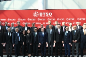 BTSO Başkanı Özer Matlı’dan Yoğun Mesai