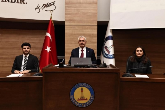Şahinbey Belediyesi şubat ayı meclis toplantısı yapıldı