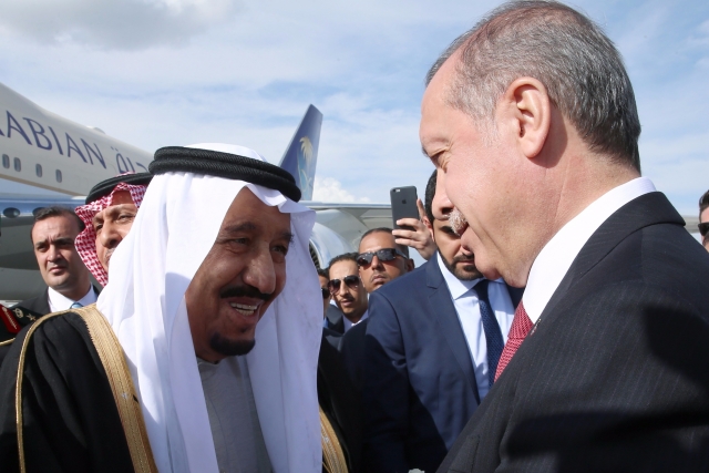 Suudi kral Selman Bin Abdulaziz Ankara'da