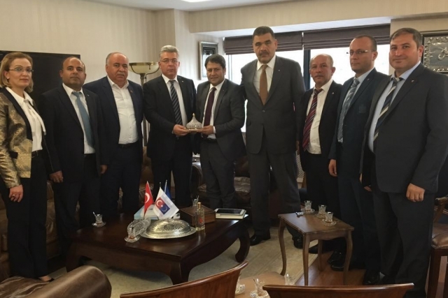 AB bakan yardımcısı Ali Şahin’den Nizip’e tam destek