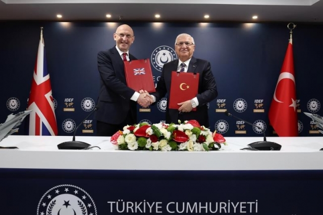Türkiye'nin Eurofighter kullanıcısı olarak kabulüne ilişkin tam kapsamlı mutabakat zaptı imzalandı