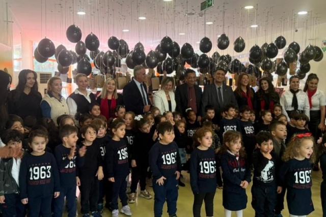 Gaziantep Kolej Vakfı Anaokulu’nda "Ata’m" sergisi büyük ilgi gördü