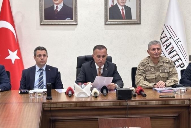 Gaziantep'te 2025 yılının 10 aylık asayiş bilançosu açıklandı