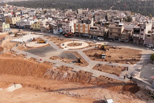 Gaziantep Büyükşehir kente yeni yeşil alan kazandırıyor