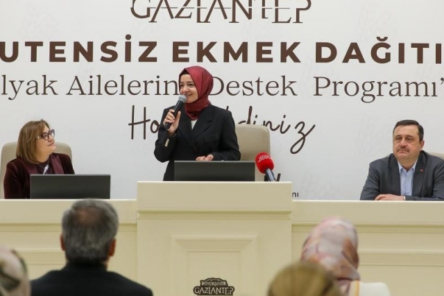 Gaziantep’te çölyak hastası öğrencilere glütensiz ekmek dağıtımı lansmanı yapıldı