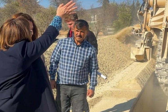 Burç’ta GASKİ’nin altyapı çalışmaları hızlandı