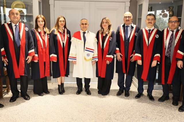 GAÜN’DE AKADEMİK YÜKSELTME TÖRENİ DÜZENLENDİ