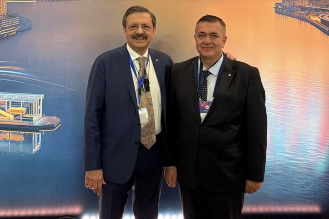 AKINCI, KAHİRE’DE TÜRKİYE–MISIR İŞ FORUMU’NA KATILDI