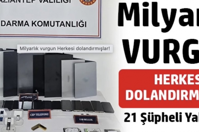 Milyarlık vurgun Herkesi dolandırmışlar!