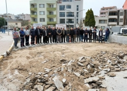 Karabiga’nın kalbinde yenileme çalışmaları başladı