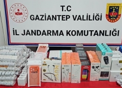 Gaziantep'te 1,7 milyon TL değerinde kaçak cep telefonu ele geçirildi